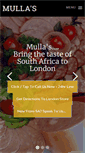 Mobile Screenshot of mullas.co.uk